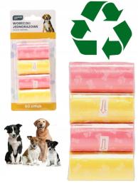 Woreczki Na Psie Odchody Biodegradowalne worki na kupy Bio 80 szt