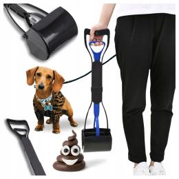 Zbieracz psich odchodów łopatka do zbierania duża łapka kup psa na worki