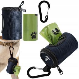 Etui pojemnik dozownik woreczków do smyczy worki woreczki kupy psa odchody