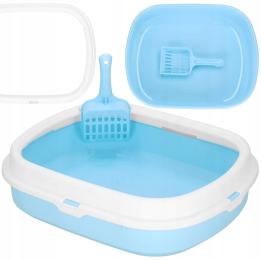 Kuweta Dla Kota Kotów Królika Na Żwirek Duża Toaleta Otwarta XL Łopatka