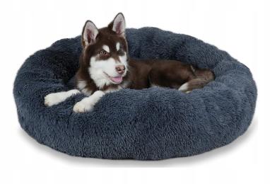 Puszyste legowisko dla psa okrągłe 120cm XXL
