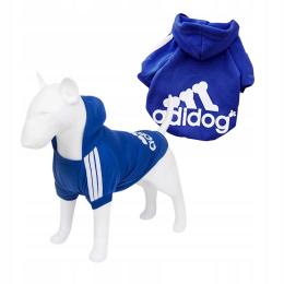Bluza dresowa dla psa Adidog Niebieski M