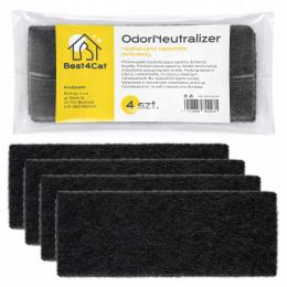 4x Filtr Nautralizator Zapachu Do Kuwety Kota