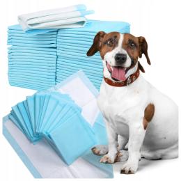 Podkłady Maty Dla Psa Psów Zwierząt Nauka Sikania L 60x60cm 100 szt