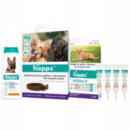 Zestaw Na Kleszcze Dla Psów Obroża Krople Na Pchły