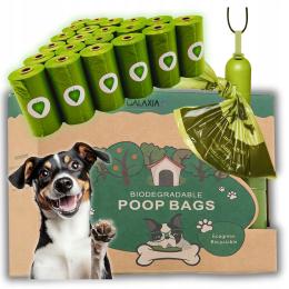 Woreczki Na Psie Odchody Biodegradowalne Worki na Kupy Bio Etui 360 sztuk