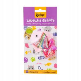 Zabawka Dla Kota Rybka Różowa Dingo