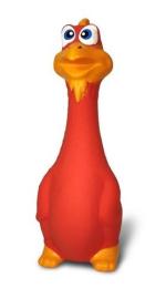 Hilton Piszczący Kurczak Z Lateksu 19,5cm