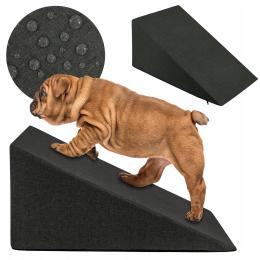 Wodoodporna Rampa Dla Psa Stabilne Schody Schodki Podest Eco Len 65x30x40cm