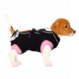 Koszulka pooperacyjna wielokolorowa r.4 L 44 cm