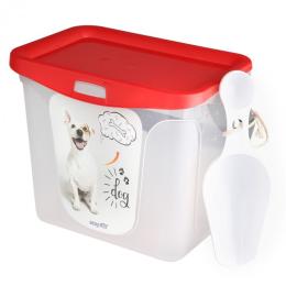 Pojemnik Na Karmę Dla Psa Z Łopatką 6L