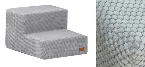 Schodki/schody do kanapy sztruks głębsze