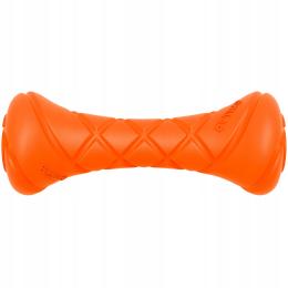 Zabawka dla psa PitchDog sztanga do gry, szarpak, 19 cm, pomarańczowa