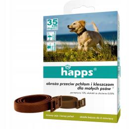 Obroża Dla Psa Na Pchły Kleszcze Dla Małych Psów Happs 35 cm