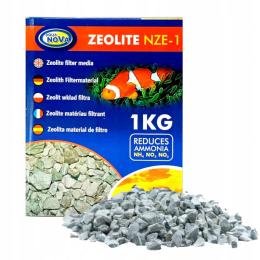 Zeolit Mineralny Aqua Nova 1kg Siatka Wkład do Filtra Akwarium