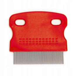 Gęsty Grzebień metalowy do wyczesywania pcheł wszy kleszczy dla psów kotów