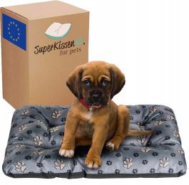 Legowisko dla psa poducha 55X40 Łapki Wodoodporne