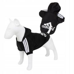 Bluza dresowa dla psa Adidog Czarny M