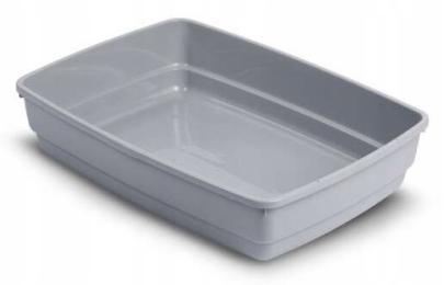 Barry King Handy Kuweta toaleta otwarta kota królika gryzoni szara 42 cm