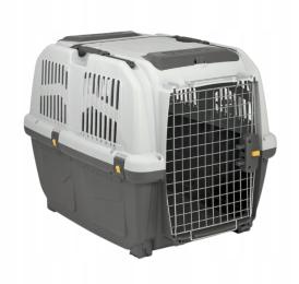 Transporter dla psa Skudo 5 drzwiczki metalowe z zamkiem Iata 79x58,5x65