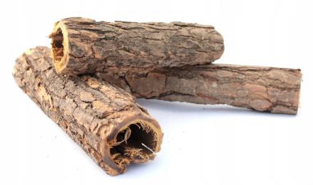 3x Rurki Tuby Kory Naturalna Kryjówka Dekoracja Terrarium Gady Płazy Owad