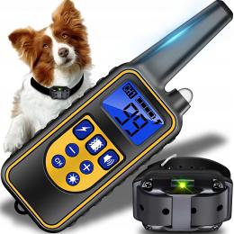 Elektryczna Obroża Dla Psa Trener Psów Treningowa 800M Pilot Wodoodporna