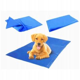 Żelowa Mata chłodząca Duża Legowisko dla Psa Kota 90x50cm na upalne dni