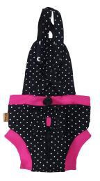 Majtki z szelkami dla suni na cieczkę M