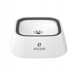 Miska niechlapiąca na wodę ElsPet, 1L,miska dla psa,kota, antypoślizgowa