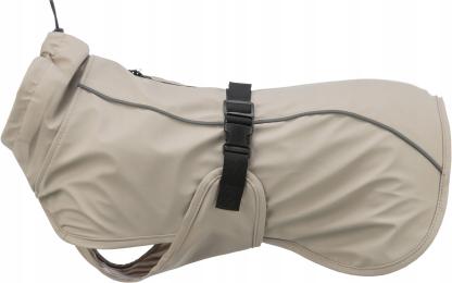 Trixie Be Nordic Husum płaszczyk przeciwdeszczowy dla psa piaskowy M 45 cm