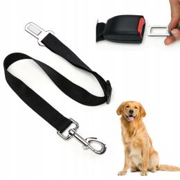 Smycz Pas Do Samochodu Dla Psa Regulowana Mocny