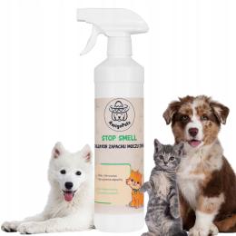 Neutralizator Zapachu Moczu Spray przeciw zapachom zwierząt Psa Kota 500 ml