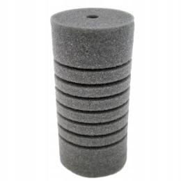 Gąbka filtracyjna wkład gęsta szara Ok 12x7cm