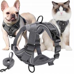 Szelki Bezuciskowe Typu Guard Smycz dla Kota Psa