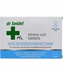 Stress Out Dr Seidla Tablets 10 Tab na stan niepokoju psa kota