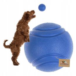 Zabawka dla psa piłka Lana twarda i mocna Pełna W Środku nie piszczy M-6 cm