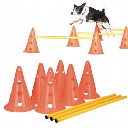 Tor Przeszkód Pachołki Trening Szkolenie Psa Trixie Dog Activity Agility
