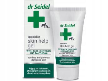 Skin Help Gel łagodzący żel wspomaga gojenie się ran pies kot