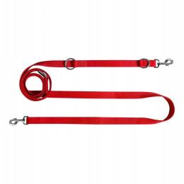 Chaba smycz regulowana Czerwona 1 x 260cm