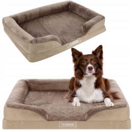 Legowisko Ortopedyczne Posłanie dla Psa Wodoodporne Duże, L 90x60 OrtoMax