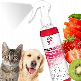 Neutralizator Smrodu Zapachów Psa Kota Owocowy 300 ml w Sprayu
