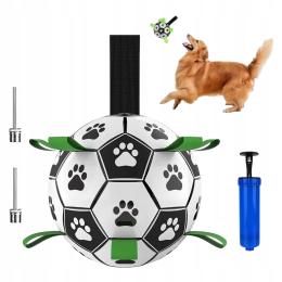 Piłka dla psa Interaktywna zabawka dla psa na zewnątrz do przeciągani