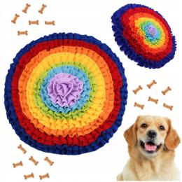 Mata Węchowa Dla Tęcza Psa Przysmaki Smaczki Zabawka Interaktywna Edukacyjn