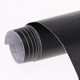 Tło samoprzylepne Czarne wysokość 50 cm docinane na wymiar