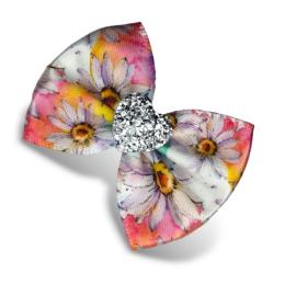 Ręcznie Robiona Kokardka dla psa KGHB06 York Shih Tzu Maltańczyk Spinka