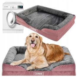 Legowisko dla Dużego Psa XXL 120x90 Ortopedyczne Wodoodporne Pianka Egg