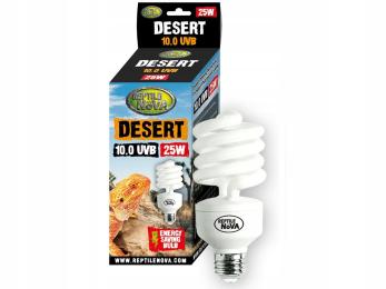 Żarówka Uvb Desert 25W 10.0 Reptile Nova