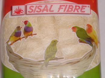 Sizal do budowy gniazd 50 g, kanarki , inne ptaki
