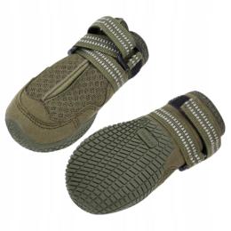 Oddychające Buty ochronne dla psa Winhyepet 2 szt khaki XXL Trekking