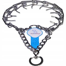 Obroża Kolczatka Stalowa Strong Nickel reg.25-40cm